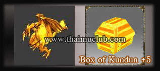 Golden Great Dragon  Box of Kundun +5